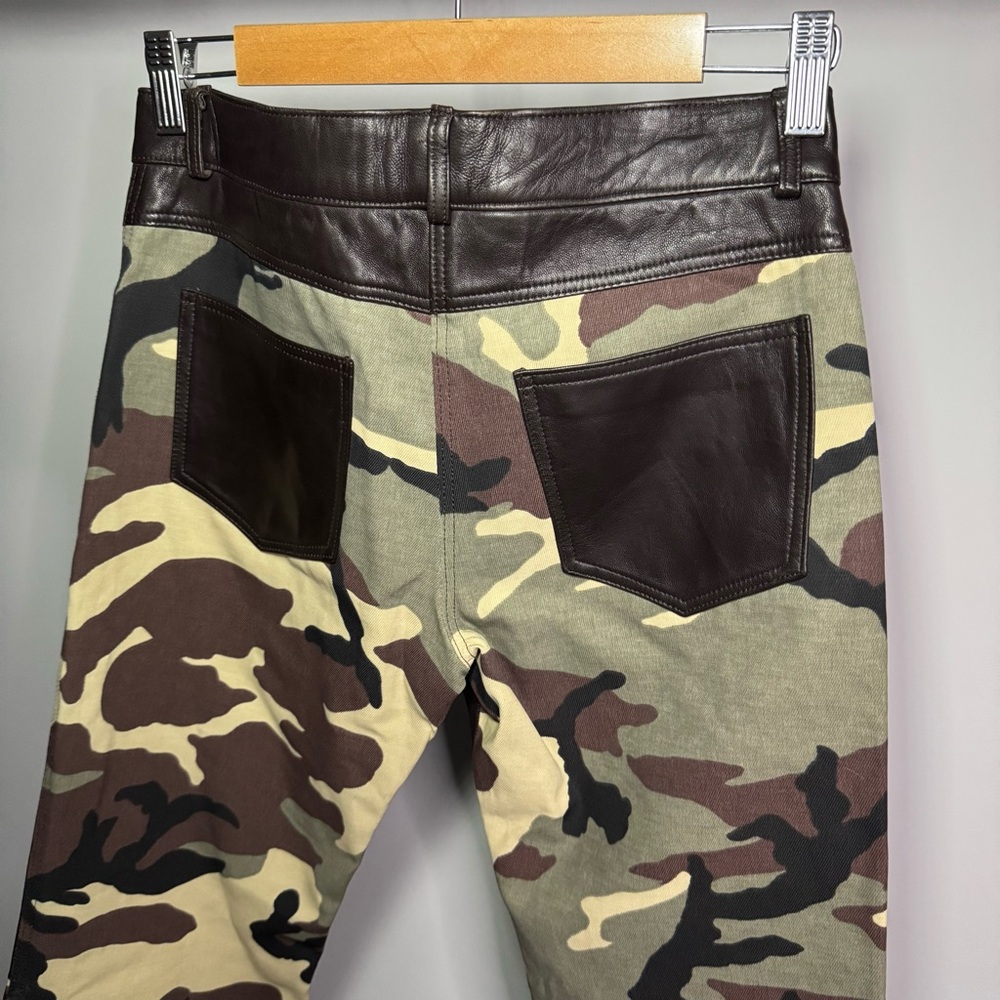 Custom Leather Canvas Army Pant - Picture 8 of 8